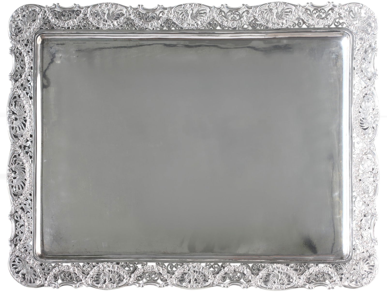 Good Continental Silver Rectangular Tray (1 of 8)
