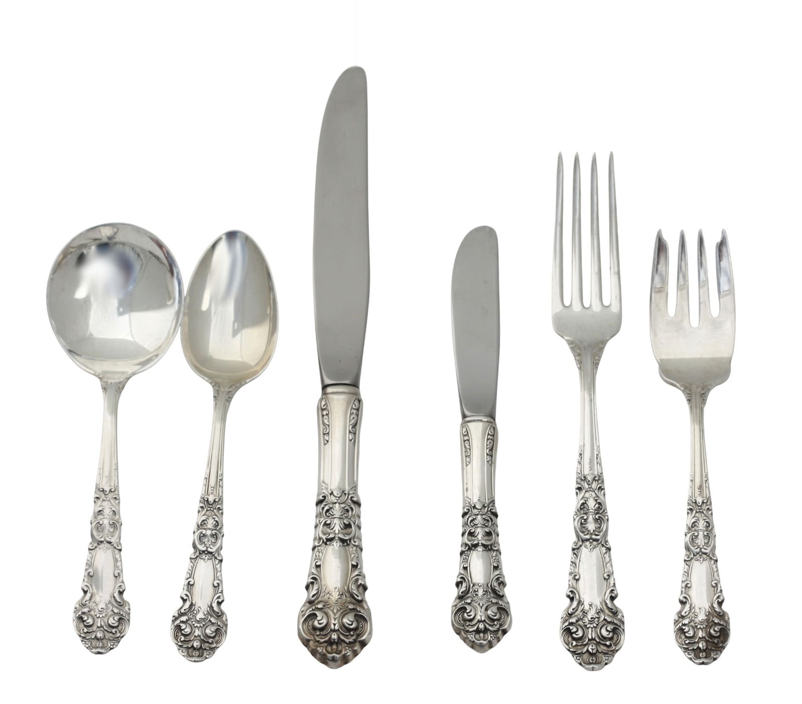 Reed & Barton Sterling Silver Part Flatware Service, 1941 - 2