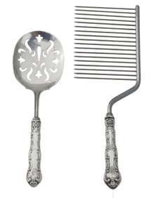 Two American Sterling Silver Serving Pieces