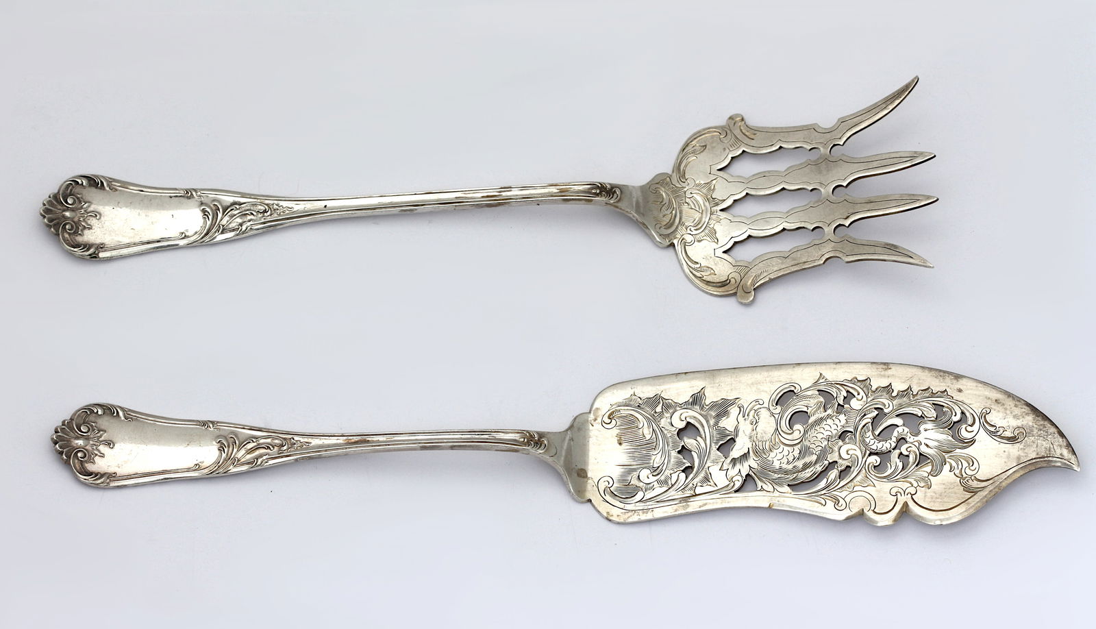 Two Continental Silver Serving Pieces - 7