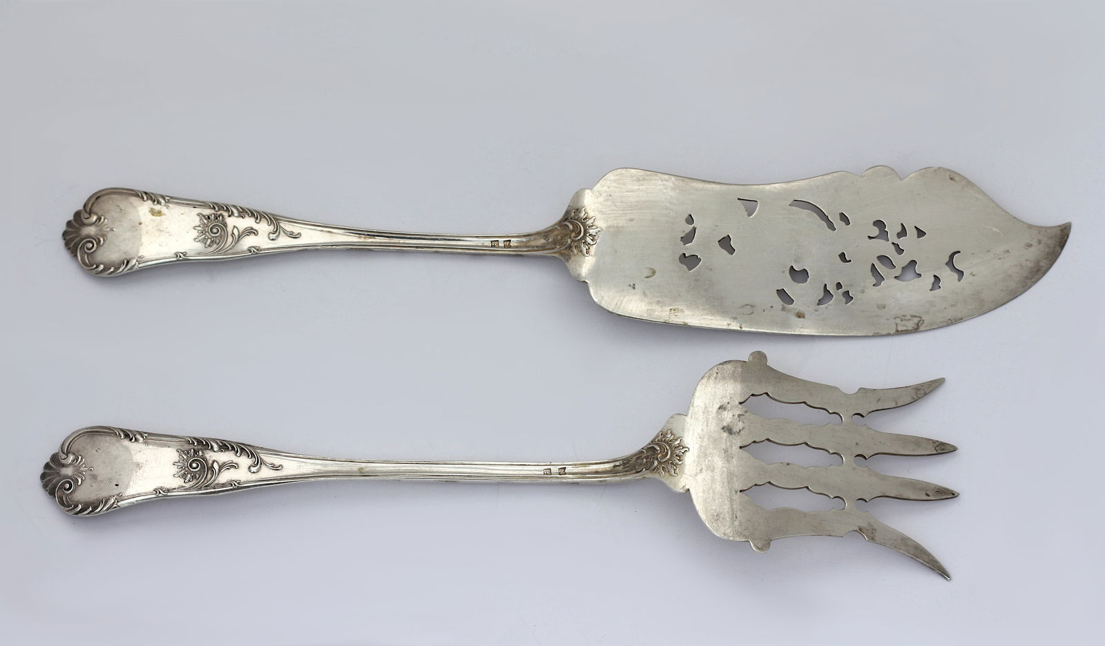 Two Continental Silver Serving Pieces - 8