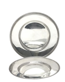 Pair of Gorham Sterling Silver Bread Plates