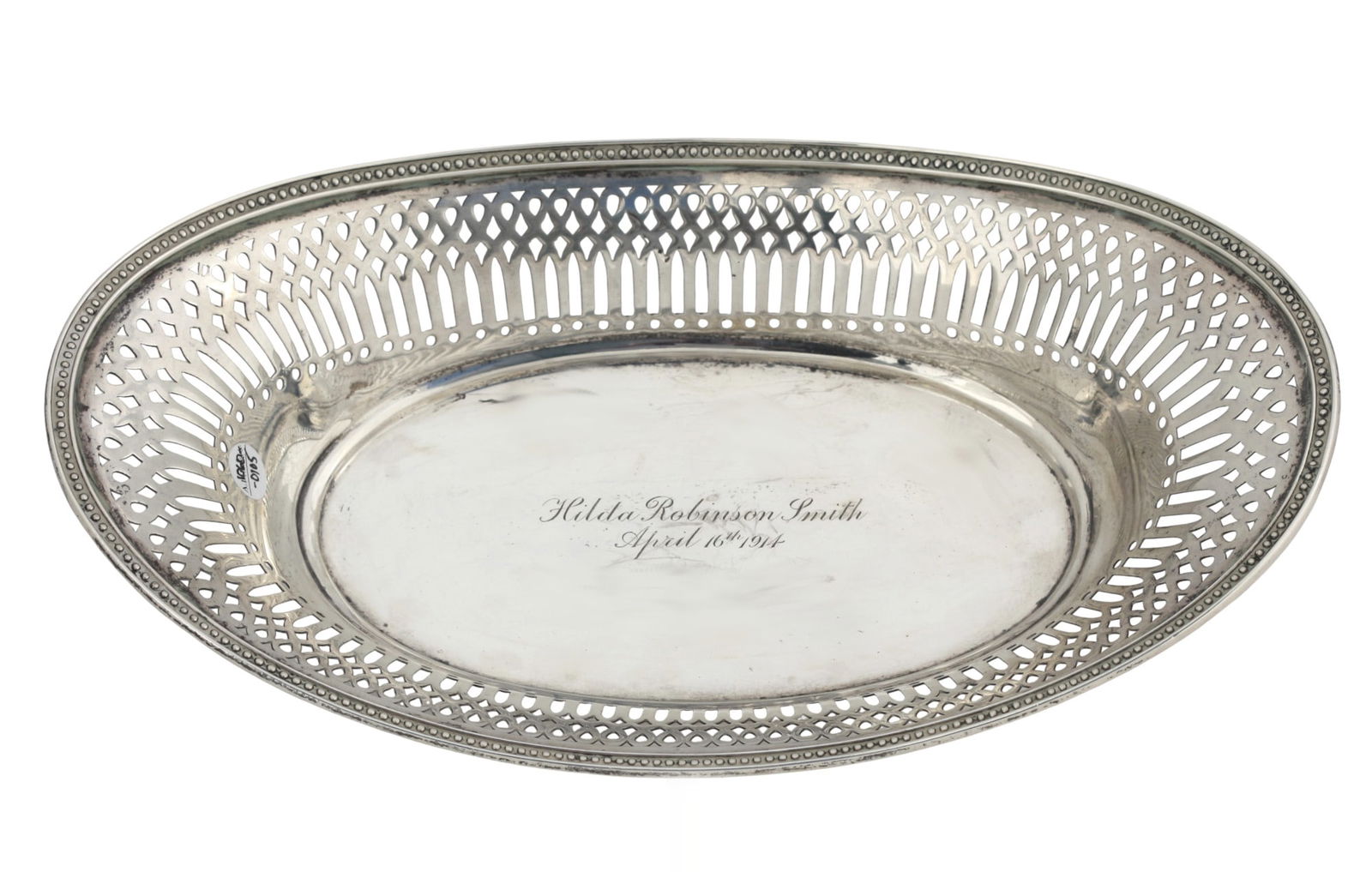 Tiffany & Co. Sterling Silver Bread Tray. (1 of 7)