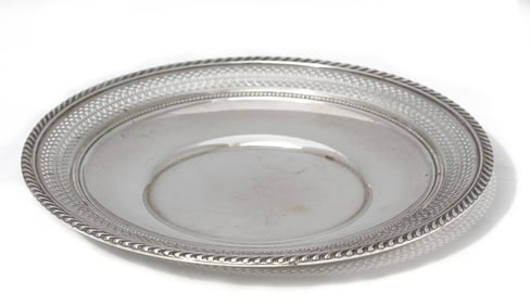 Gorham Sterling Silver Reticulated Plate