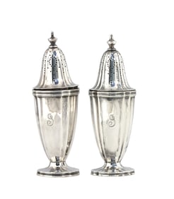 Tiffany & Co. Sterling Silver Salt and Pepper Shakers