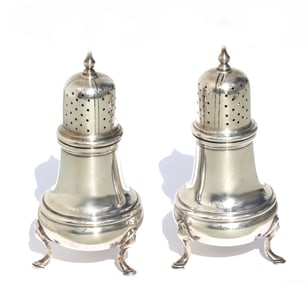 Pair of Tiffany & Company George III Style Casters
