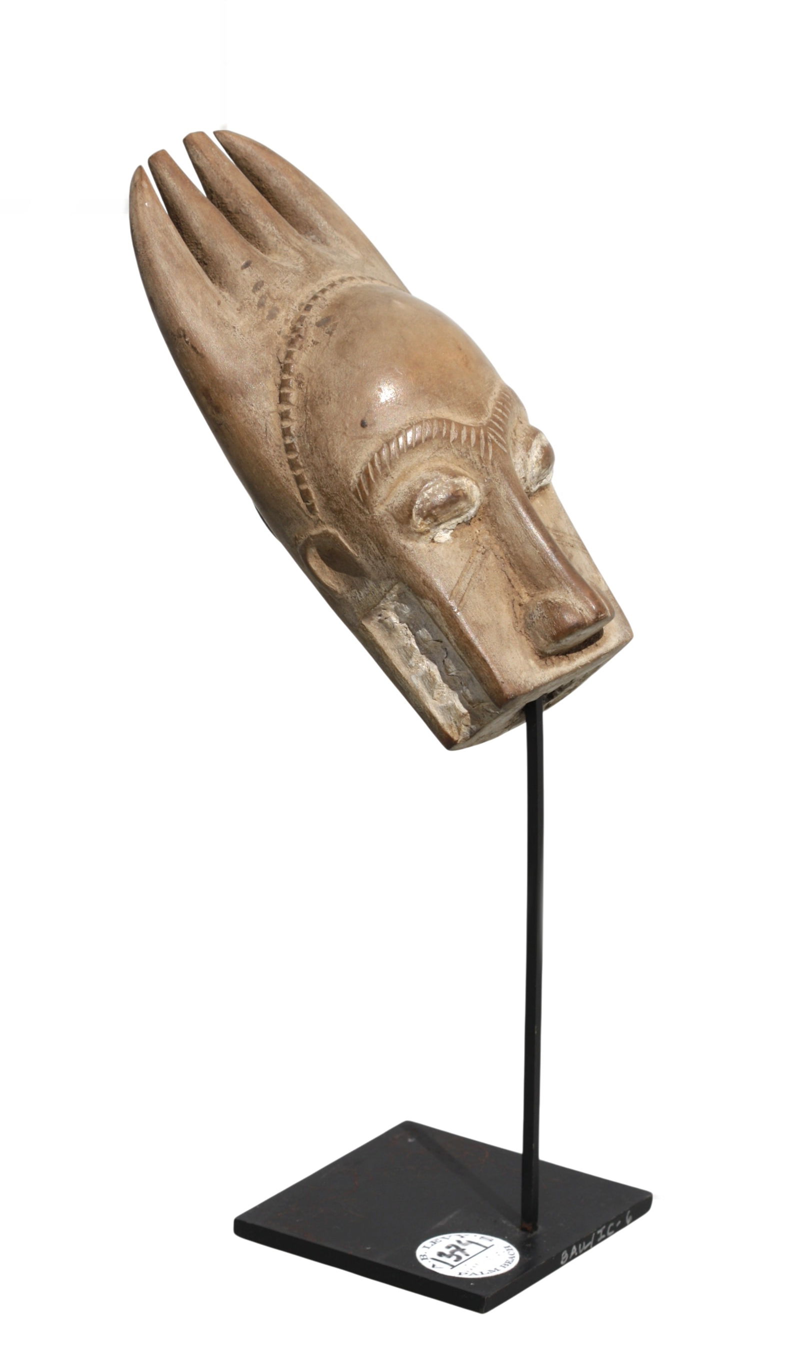 Zamble Society Zoomorphic Passport Mask, Baule Peoples, (1 of 7)