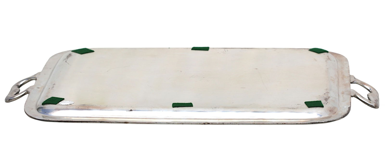 Christoffel Silverplate Two-Handled Rectangular Tray - 5