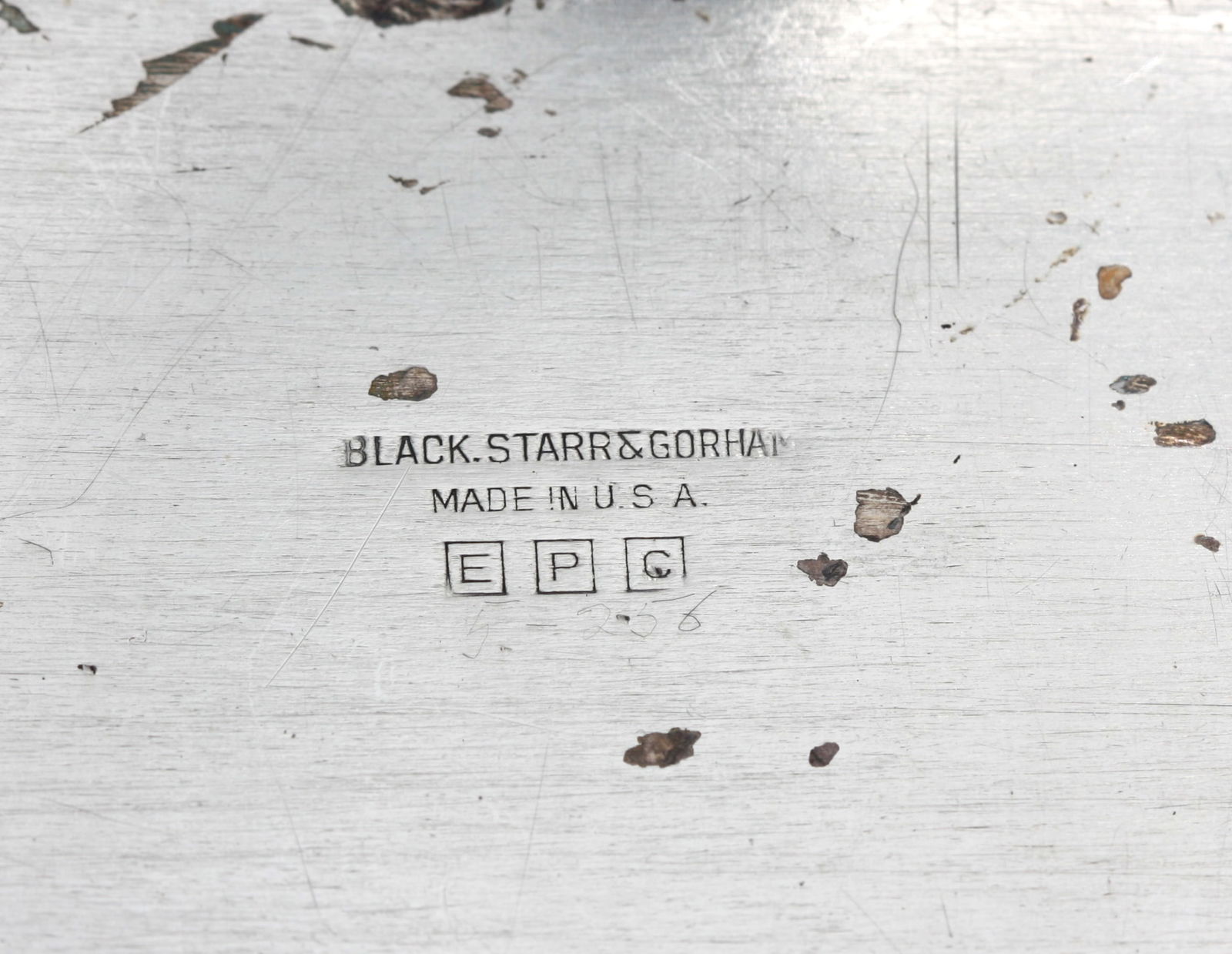 Small Silver Plate Rectangular Tray - 3