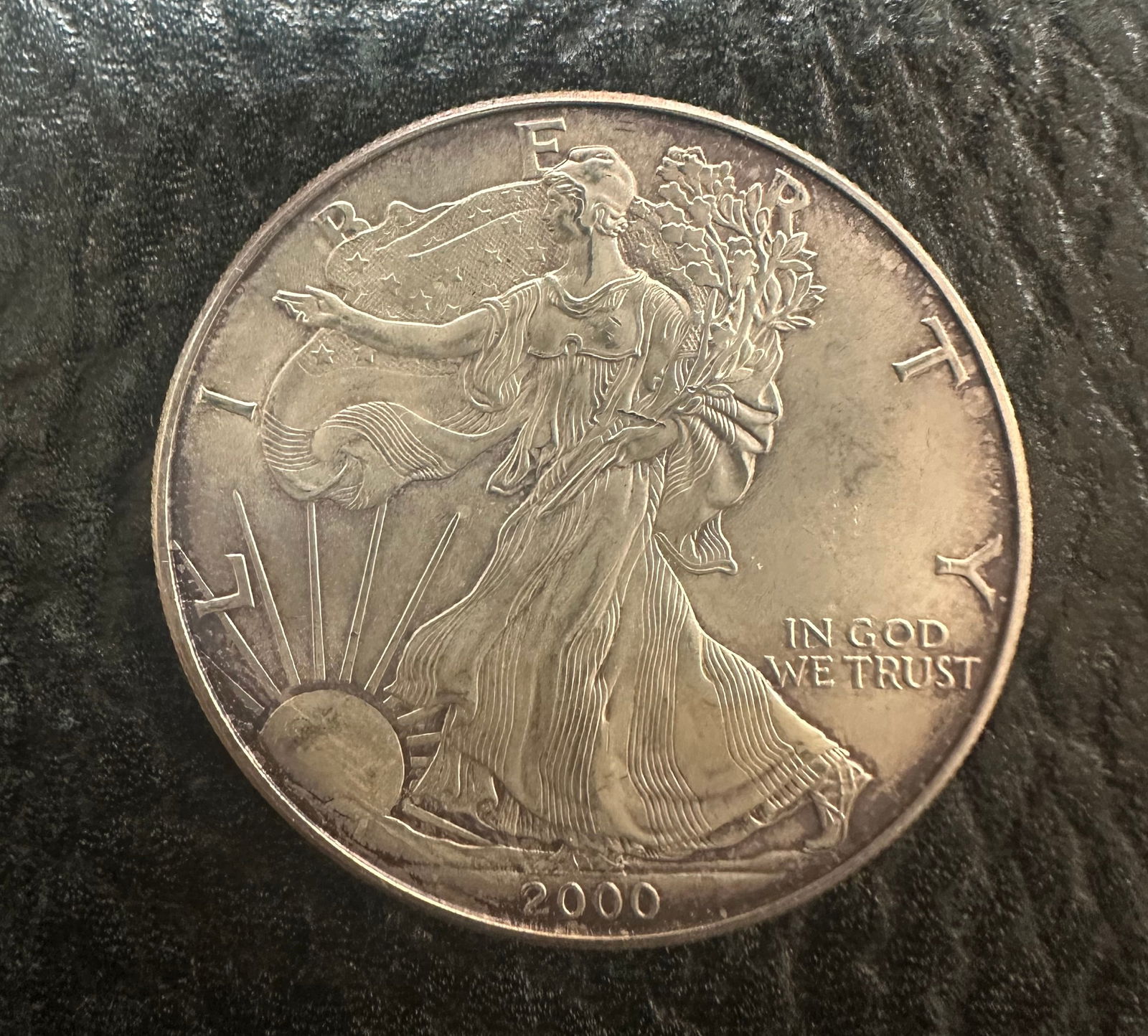 Silver Dollar, American Eagle, 2000. - 3