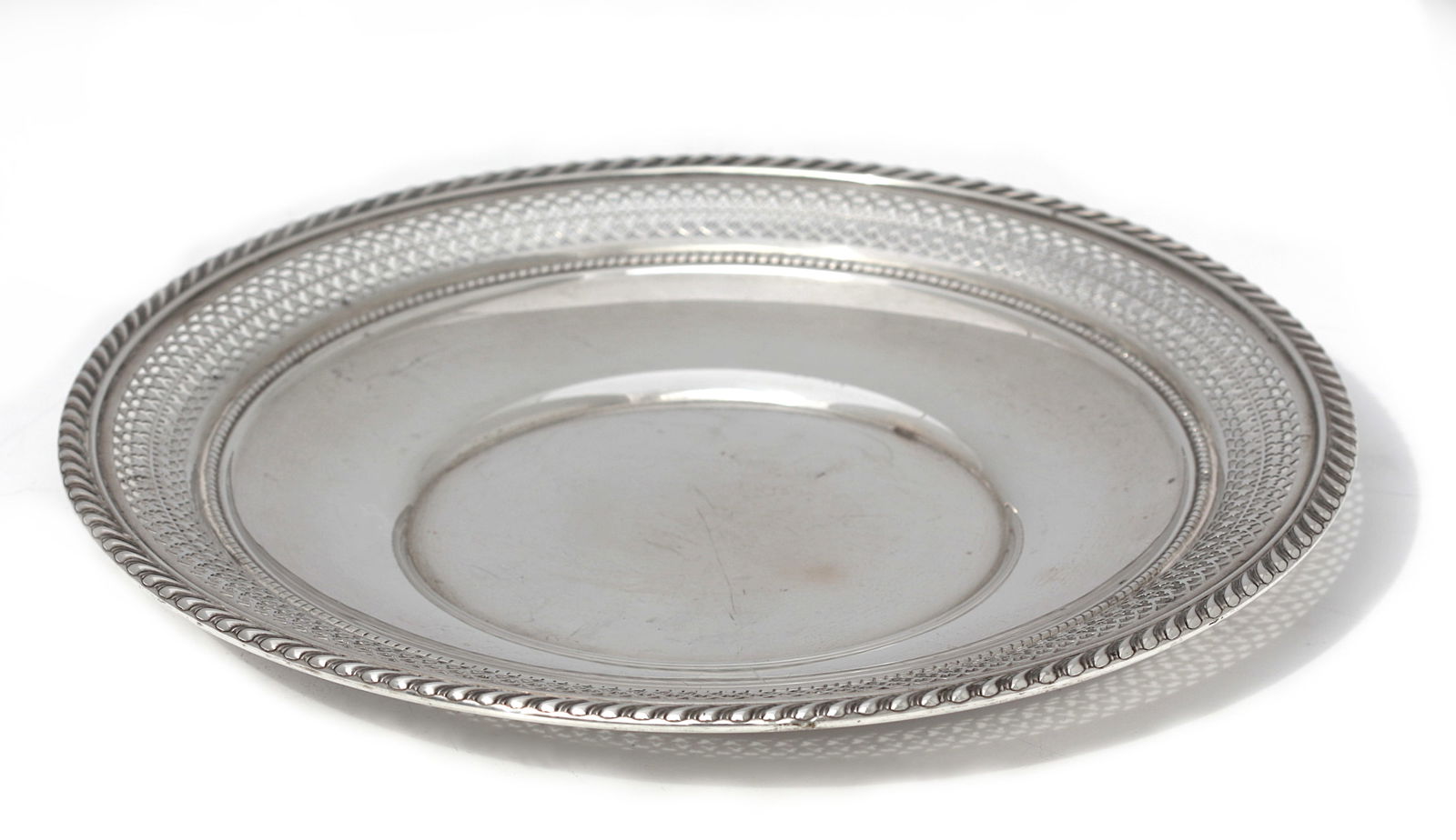 Gorham Sterling Silver Openwork Plate (1 of 8)