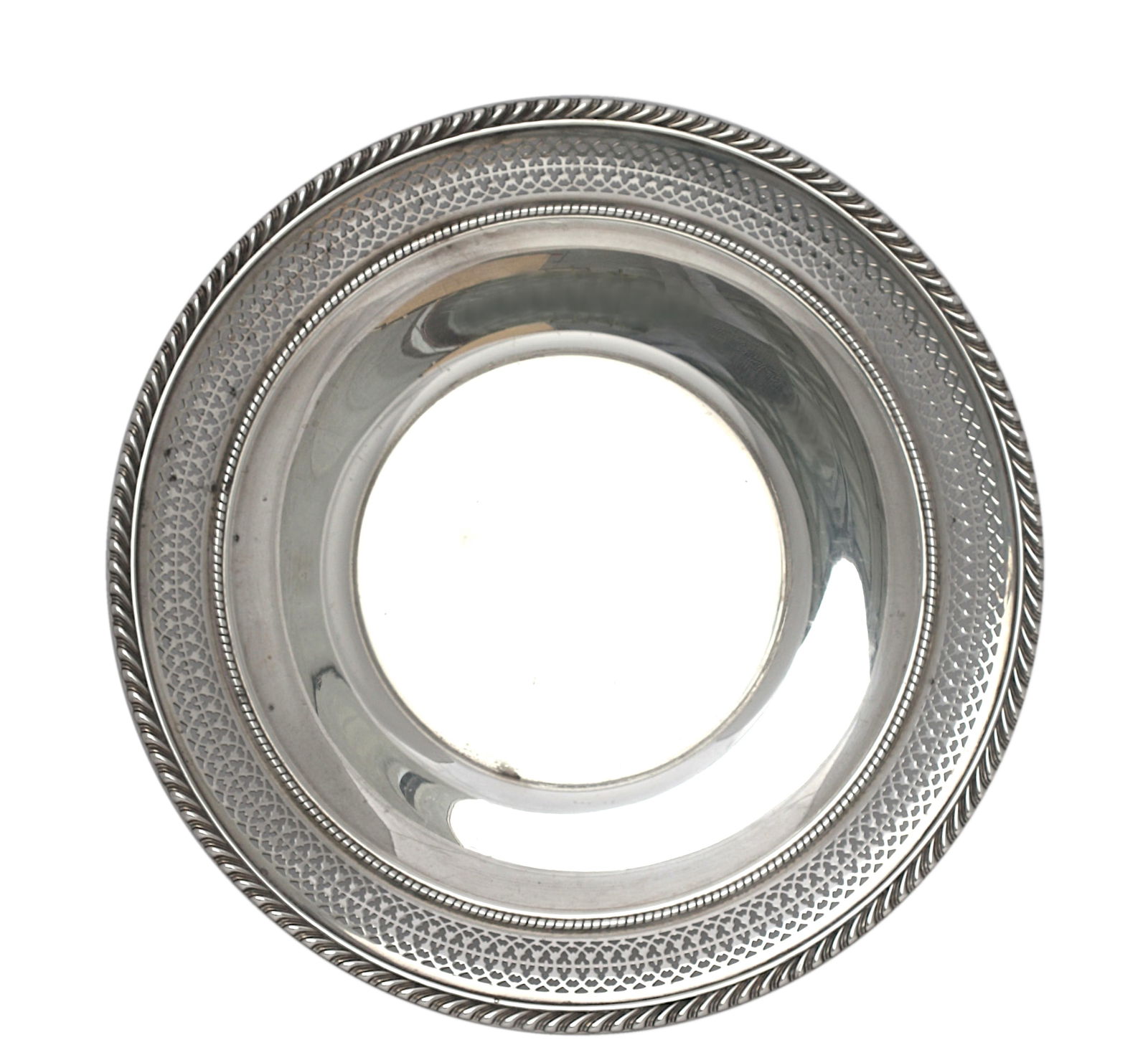 Gorham Sterling Silver Openwork Plate - 2