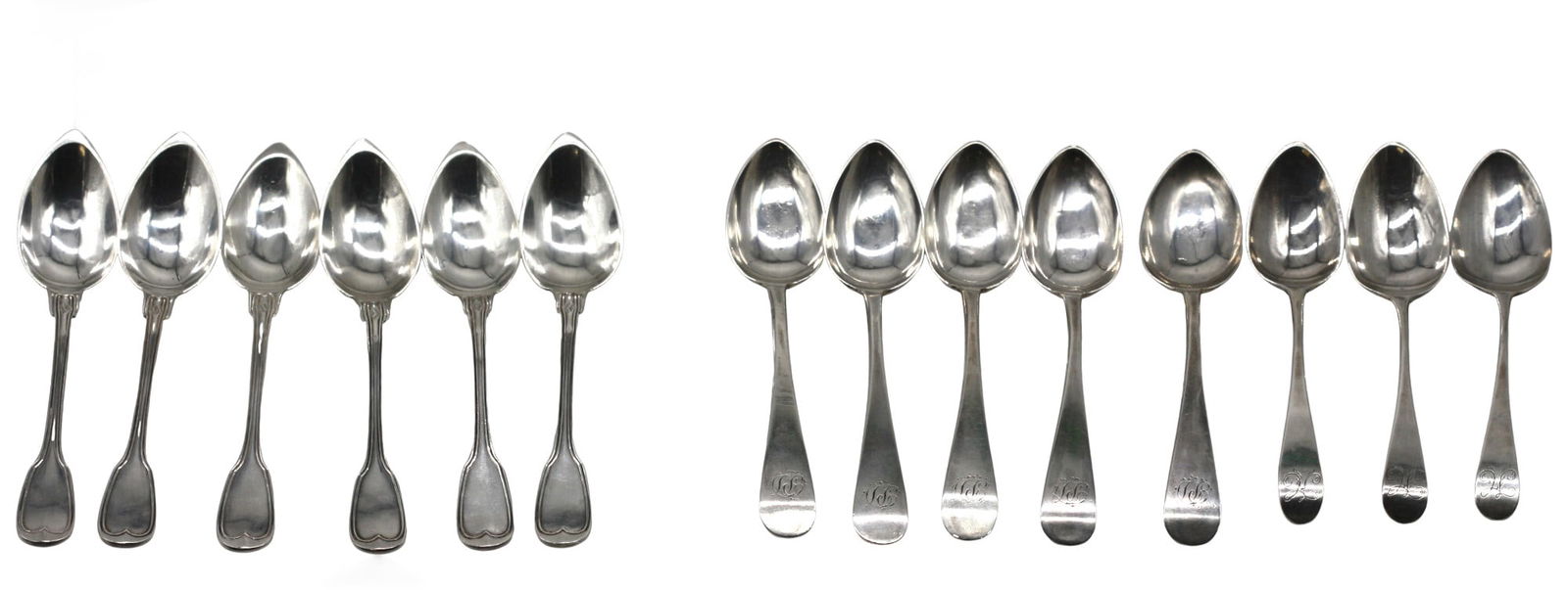 Collection of Fourteen Silver Grapefruit Spoons (1 of 8)