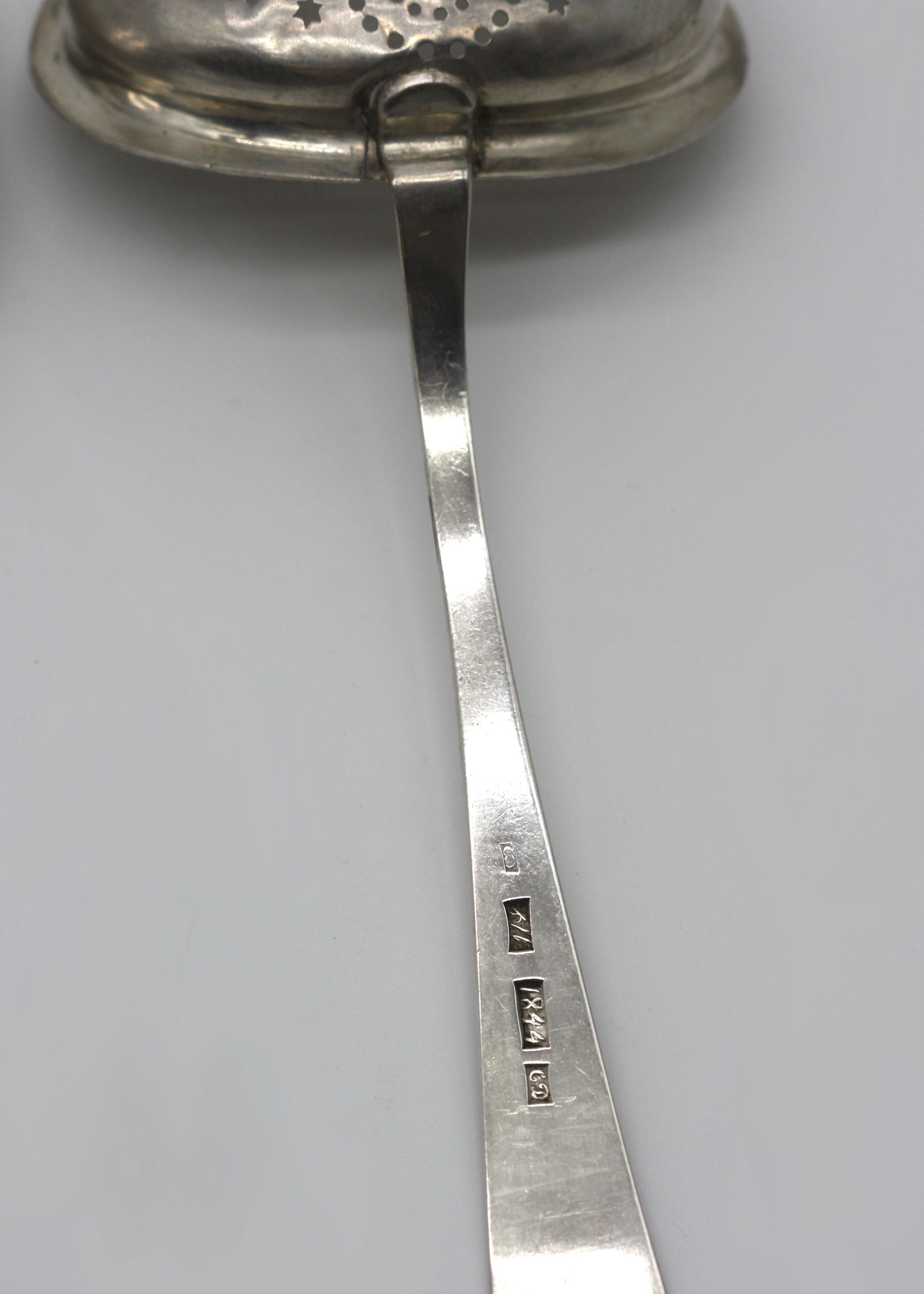 Six Varied Silver Serving Spoons - 7