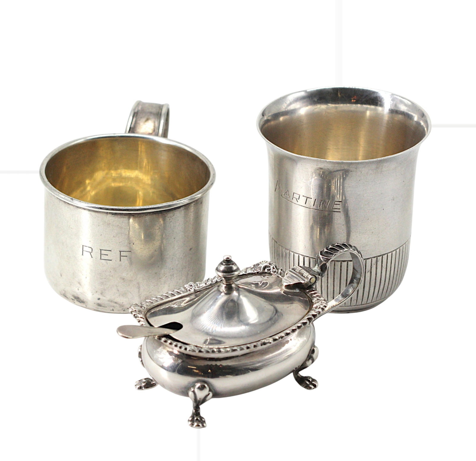 Three Silver Table Items (1 of 5)