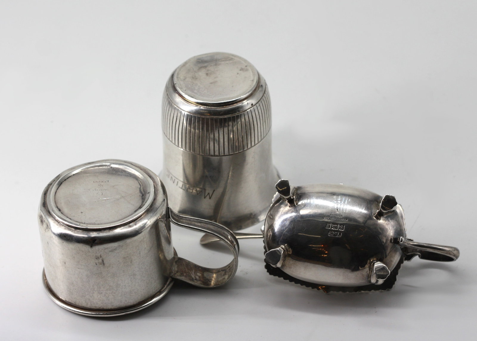 Three Silver Table Items - 4
