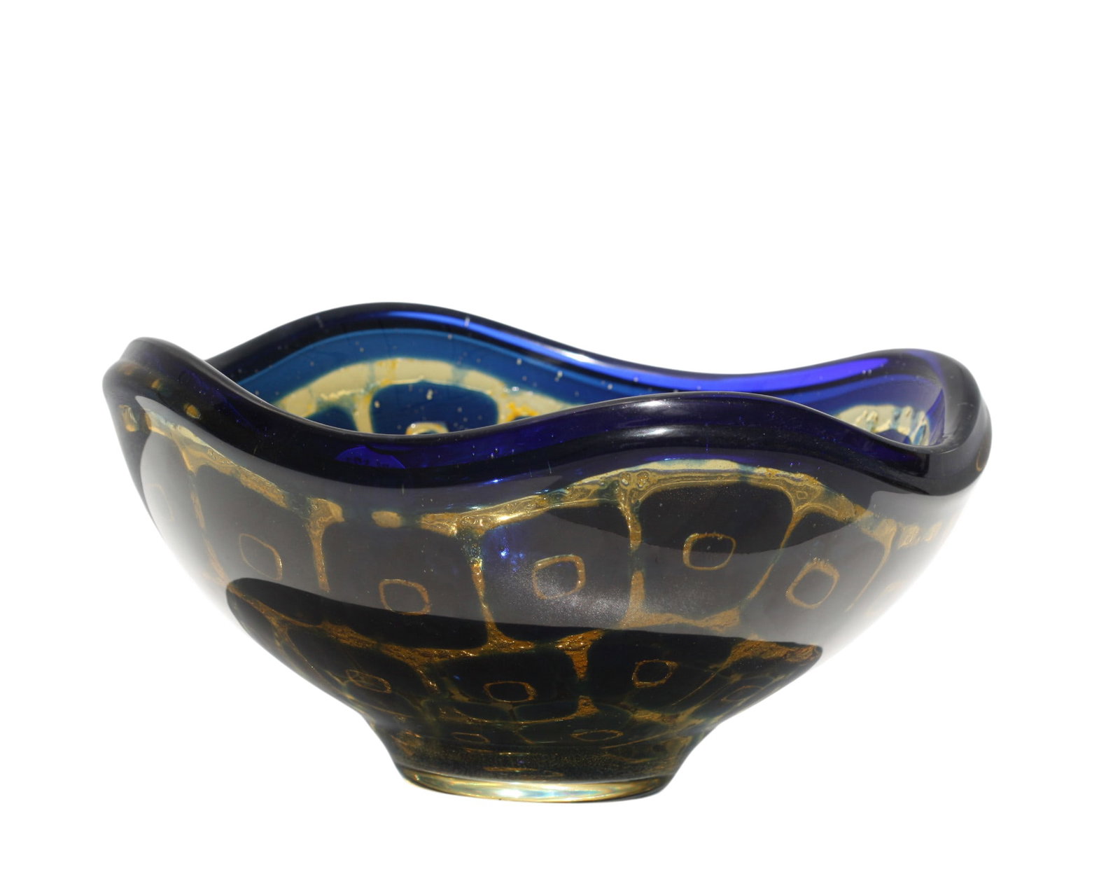 Orrefores Ravenna Glass Bowl, Sven Palmquist, Sweden, circa 1955 (1 of 8)