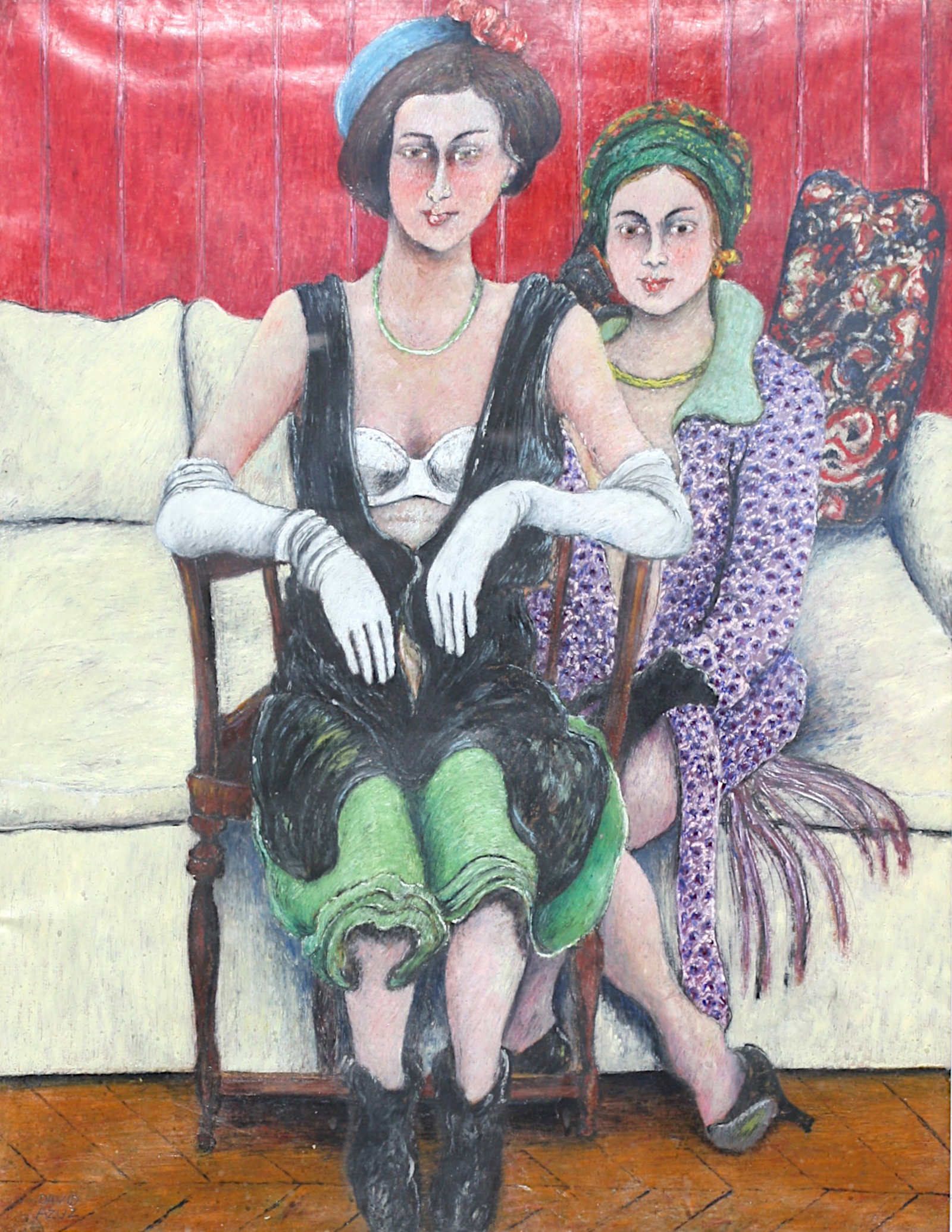 Davidf Azuz, (French/Israeli, 1942-2014), Painting (1 of 5)