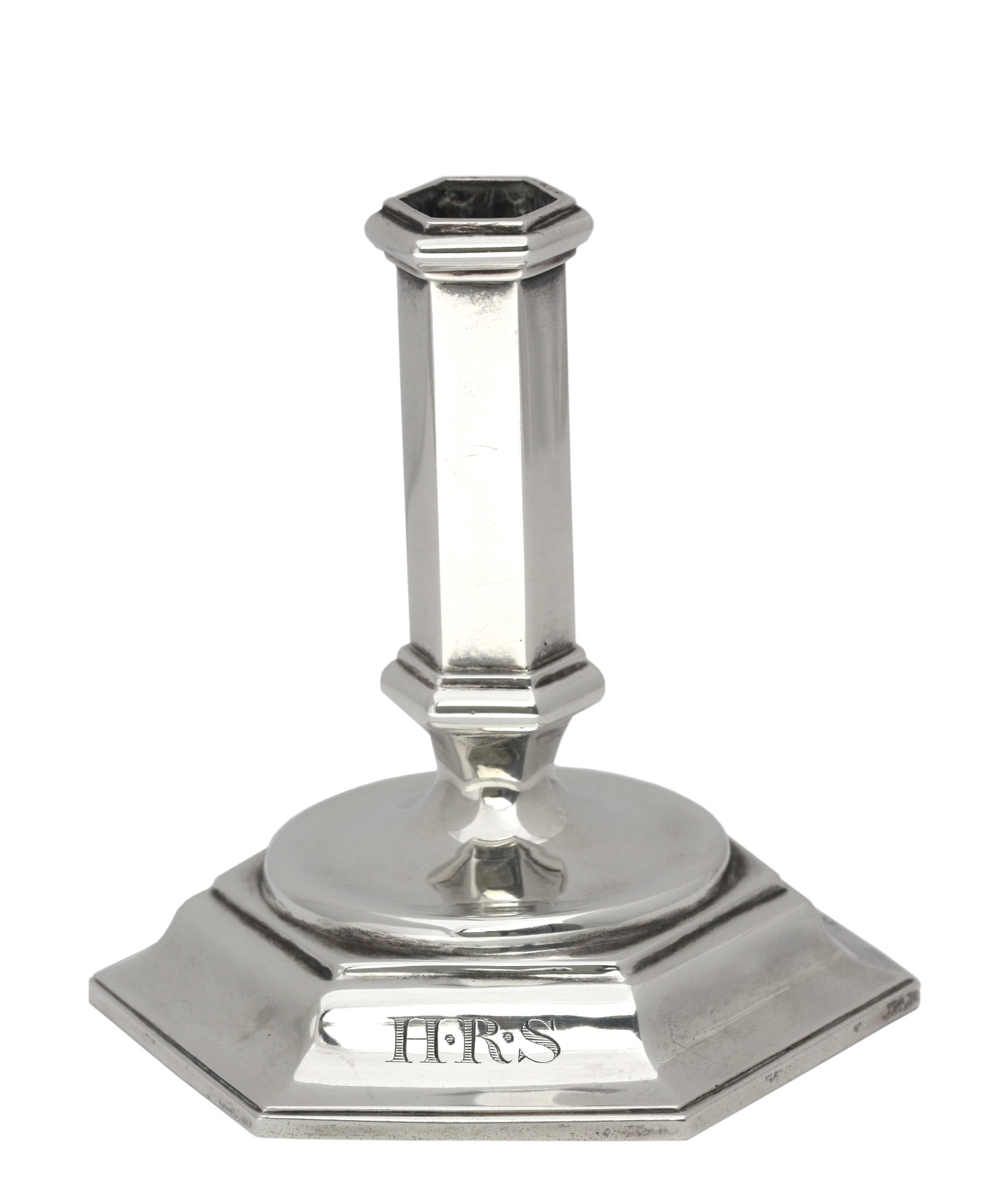 English Silver Candlestick, Tiffany & Co., London 1891 (1 of 7)