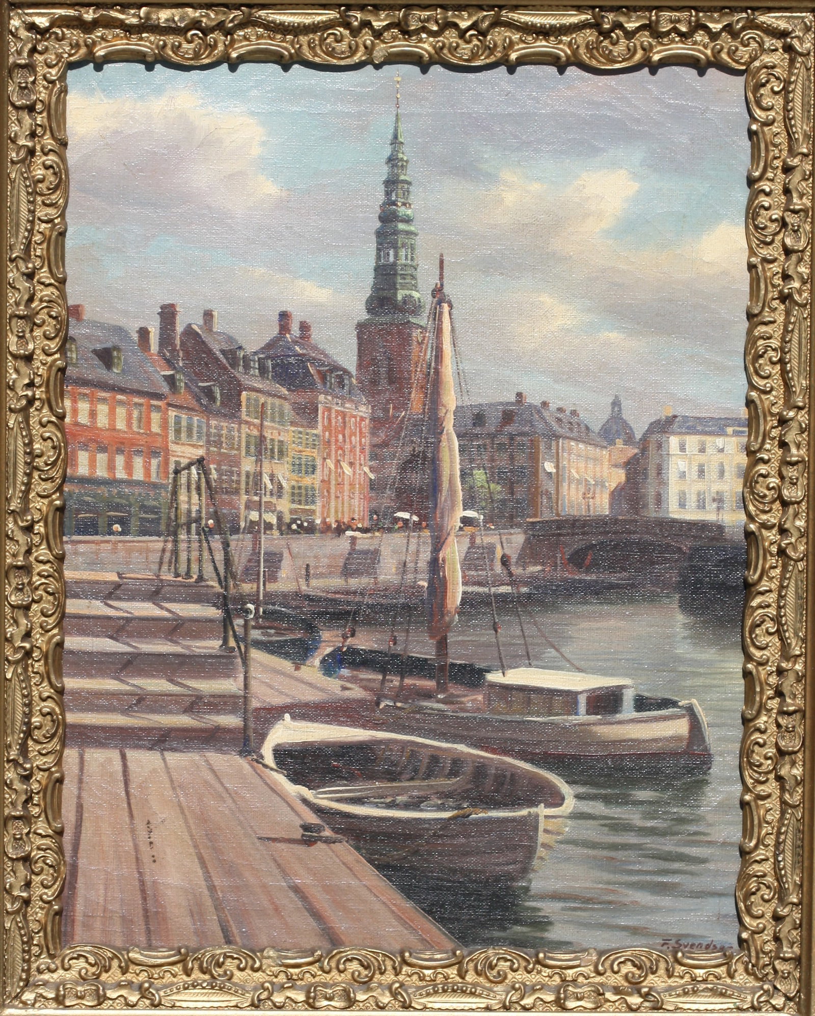 Frederik Svendsen, (Danish, 1885-1975) Painting (1 of 6)