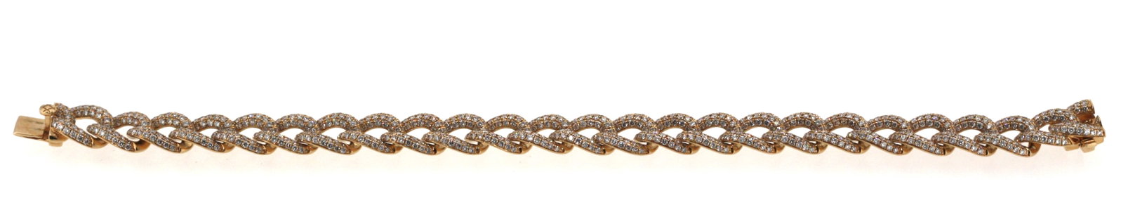 Natural Diamond Chain-Link Bracelet (1 of 3)