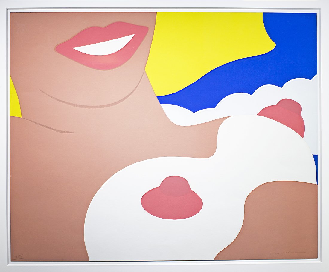 Tom Wesselmann, (American, 1931-2004): Property from A Private Collector, Palm Beach Tom Wesselmann, (American, 1931-2004) Nude, 1965 color silkscreen, original editions, pub. signed Wesslemann in pencil l.r., numbered XXVIII in pencil l.l