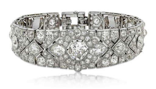 Important Cartier Diamond Bracelet