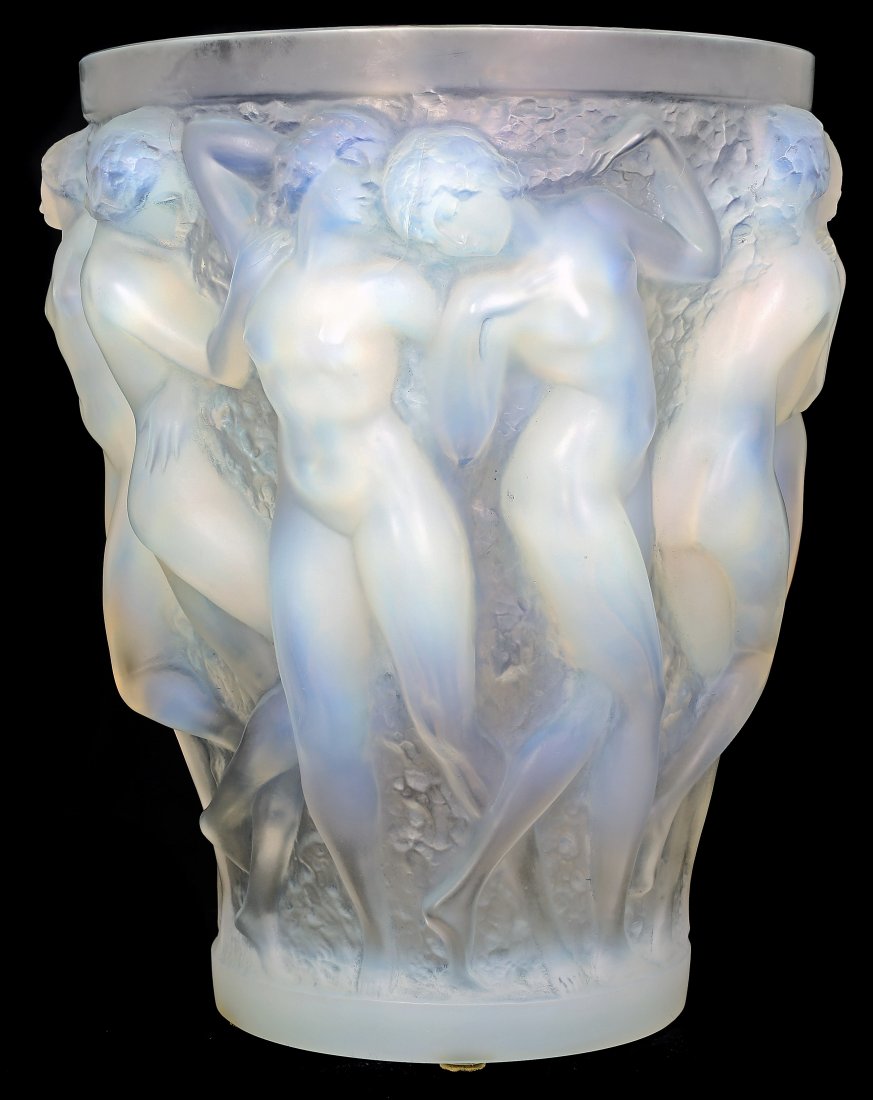 RENE LALIQUE (1860-1945) 'BACCHANTES' circa 1927 (1 of 4)