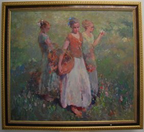 HUA CHEN, (Chinese, b.1952) “SPRING” (1 of 7)