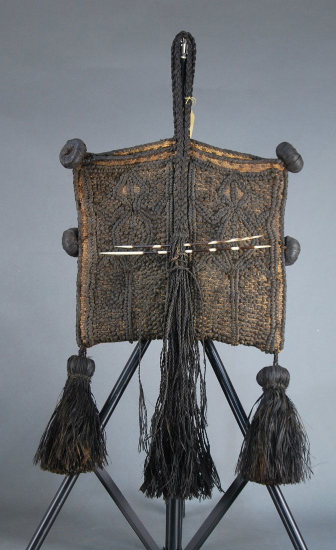 ROYAL COURT PRESTIGE BAG ,WOVEN RAFFIA (1 of 3)