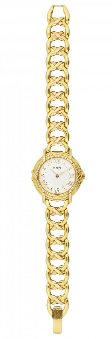 HERMES, 18 KARAT GOLD WRISTWATCH (1 of 3)