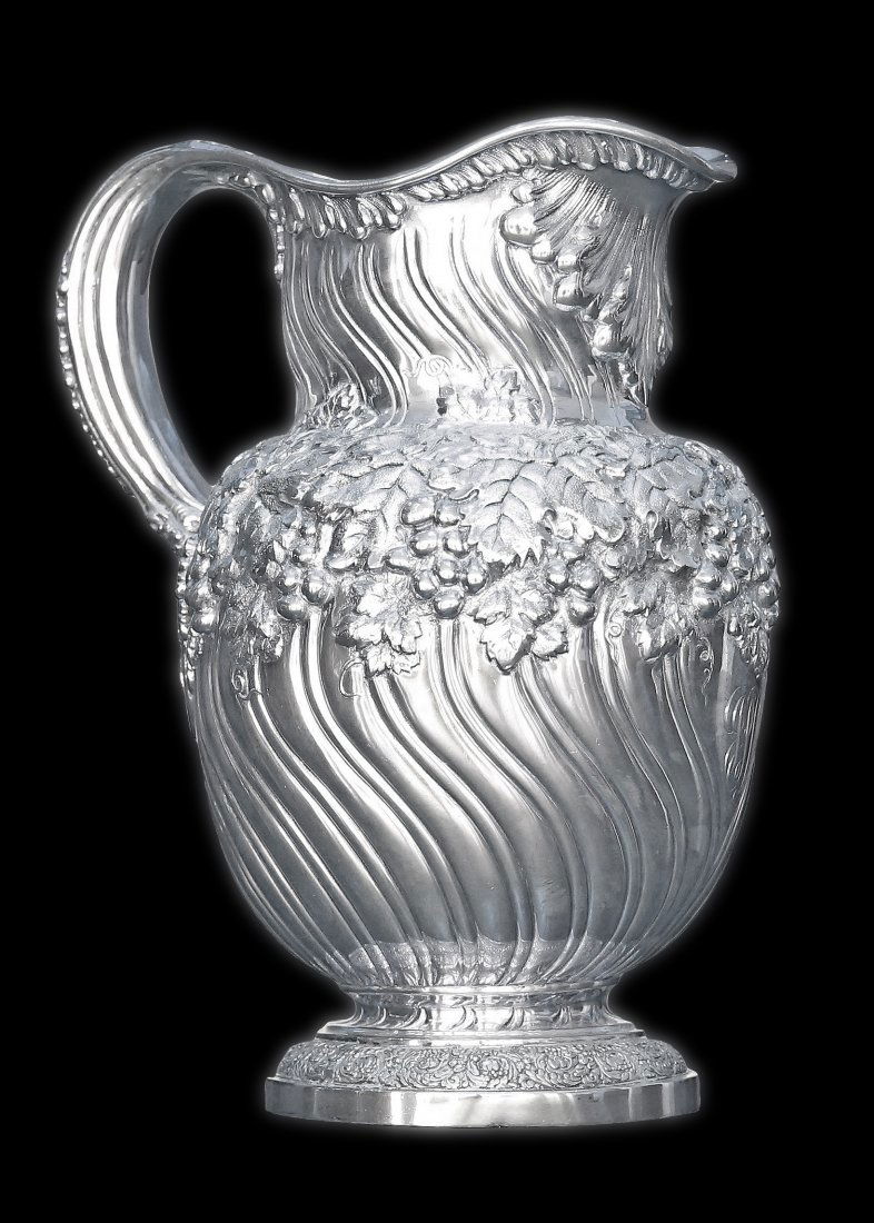 FINE TIFFANY STERLING SILVER WATER PITCHER (1891-1902) (1 of 1)