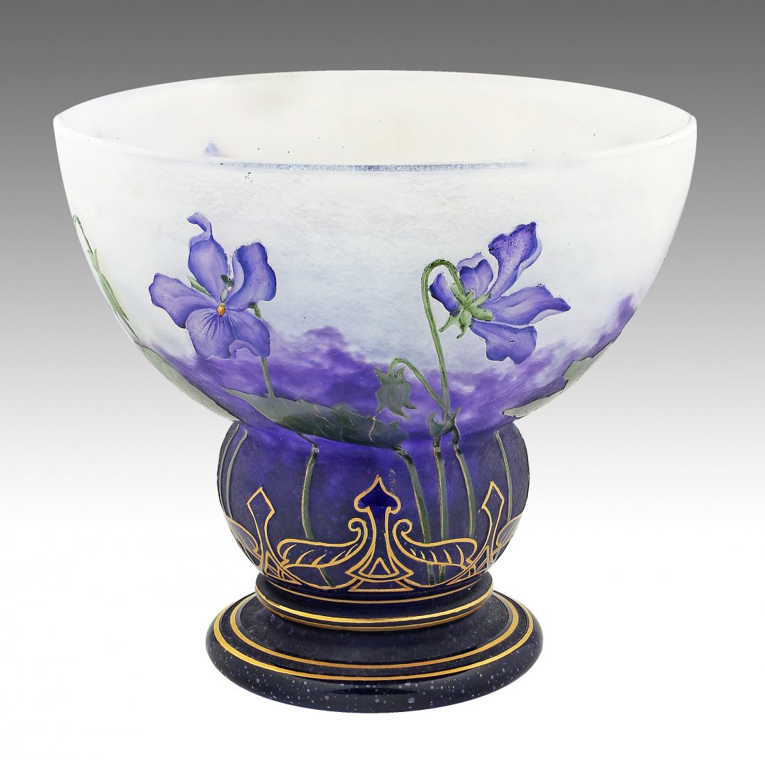 DAUM NANCY CAMEO GLASS VASE, CIRCA 1910 (1 of 6)