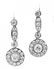 VICTORIAN SILVER ON GOLD & DIAMOND PENDANT-EARRINGS