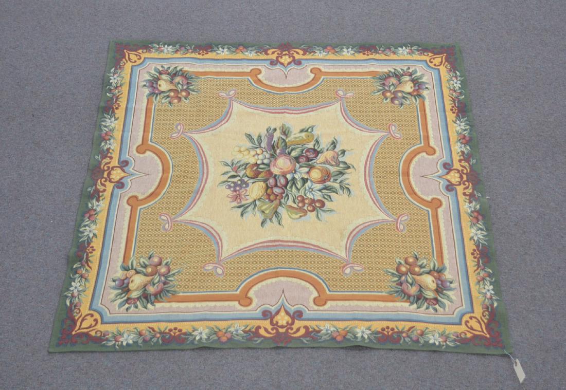 FRUIT & FOLIATE TAPESTRY - 4' 8" x 4' 8": FRUIT & FOLIATE TAPESTRY - 4' 8" x 4' 8"