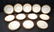 (12) MINTON TIFFANY & Co. DINNER SERVICE PLATES