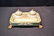 PORCELAIN DOUBLE INKWELL WITH CLAW FEET - 4