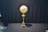 VICTORIAN B & H BRASS BANQUET ELECTRIFIED OIL LAMP - 10