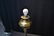 VICTORIAN B & H BRASS BANQUET ELECTRIFIED OIL LAMP - 6