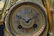 19thC FRENCH EMPIRE DORE BRONZE MANTLE CLOCK - 6