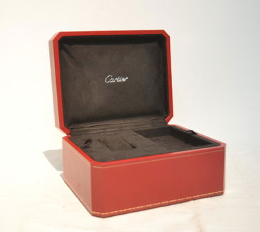 Large Cartier Watch Box 9 1 2 X 7 1 2 X 5 Aug 28 2018 Echoes Antiques Auction Gallery Inc In Ny
