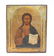 RUSSIAN WOOD ICON OF CHRIST WITH GOLD BACKGROUND