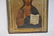 RUSSIAN WOOD ICON OF CHRIST WITH GOLD BACKGROUND - 3