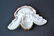 GERMAN PORCELAIN ANGEL HOLY WATER FONT - 5