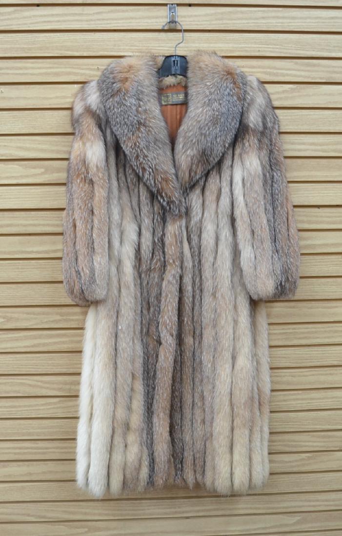 saga fox fur coat new