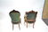 VICTORIAN CARVED ARM CHAIR & SIDE CHAIR - 9