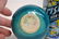 ROBERTSON POTTERY , TURQUOISE GROUND VASE - 6