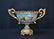LARGE GILDED BRONZE & PORCELAIN CENTER PIECE