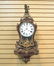 19thC FRENCH BRACKET CLOCK WITH FIGURAL BRONZE