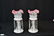 (Pr) LARGE CASED GLASS LUSTRES WITH RUFFLED - 4